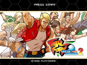 Fatal Fury - Battle Archives Volume 2 screen shot title